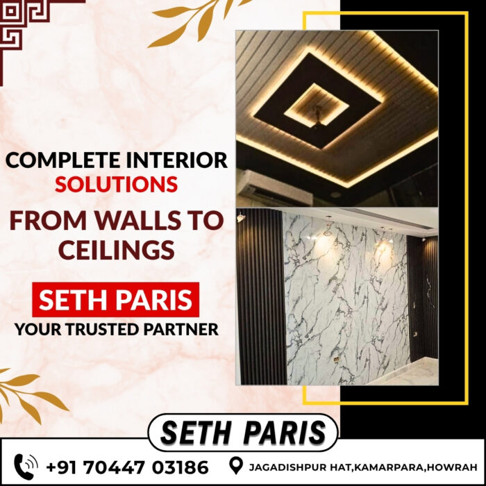 Gypsum False Ceiling | Best Modular Kitchen | Seth Paris