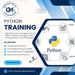Advance Your Career with Industry-Focused Python Training in Chandigarh