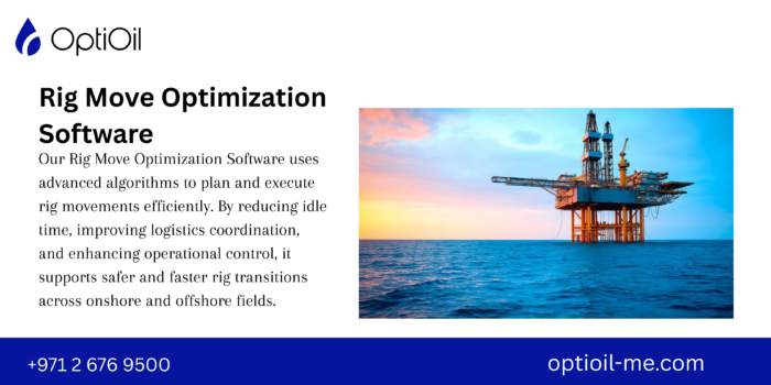Rig Move Optimization Software