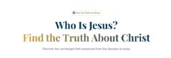 Learn About Jesus Online: Comprehensive Resources