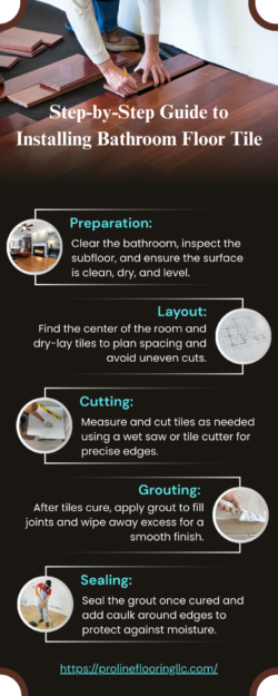 Step-by-Step Guide to Installing Bathroom Floor Tile