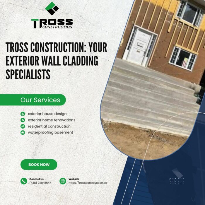 Tross Construction: Your Exterior Wall Cladding Specialists