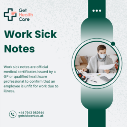 Work Sick Notes | Get Healthcare UK