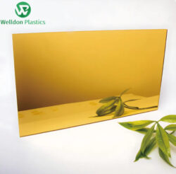 Golden Mirror Acrylic with Adhesive Tape﻿