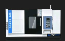 Slant Bed Horizontal Line Rail CNC Lathe