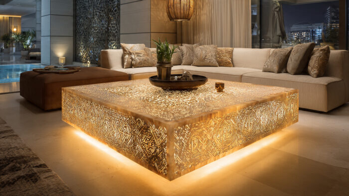 Luxury Coffee Table UAE | Handcrafted Designer Centerpiece