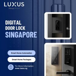 Premium Digital Door Lock Solutions in Singapore | Luxus
