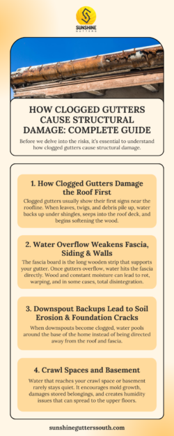 How Clogged Gutter Causes Home Damage