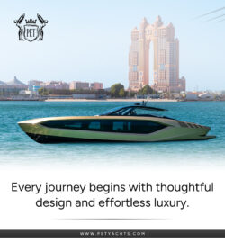 Coastal luxury aboard a private yacht
