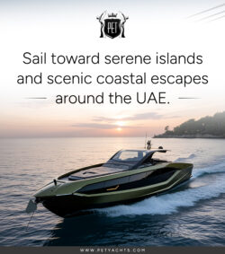 Quiet luxury sailing along UAE waters