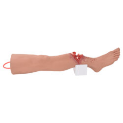 Open Tibial Fracture Leg Wound Simulator