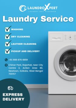 LaundroXpert – Trusted Laundry Service in New Town