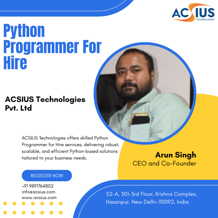 Hire Dedicated Python Developer