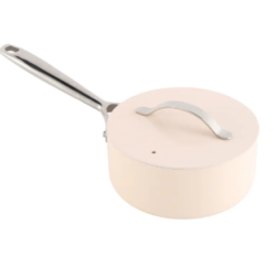 Lightweight Aluminum Cookware Milk Pan for Daily Kitchen Use