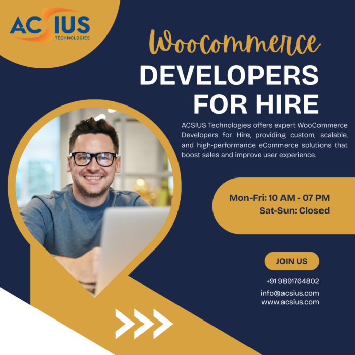 Hire Dedicated Woocommerce Developer