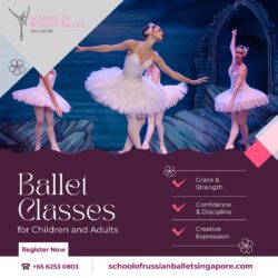 Professional Ballet Classes in Singapore | School of Russian Ballet