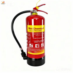 Wet chemical fire extinguisher