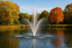 Powerful 3/4 hp pond fountain for Large Dynamic Water Features