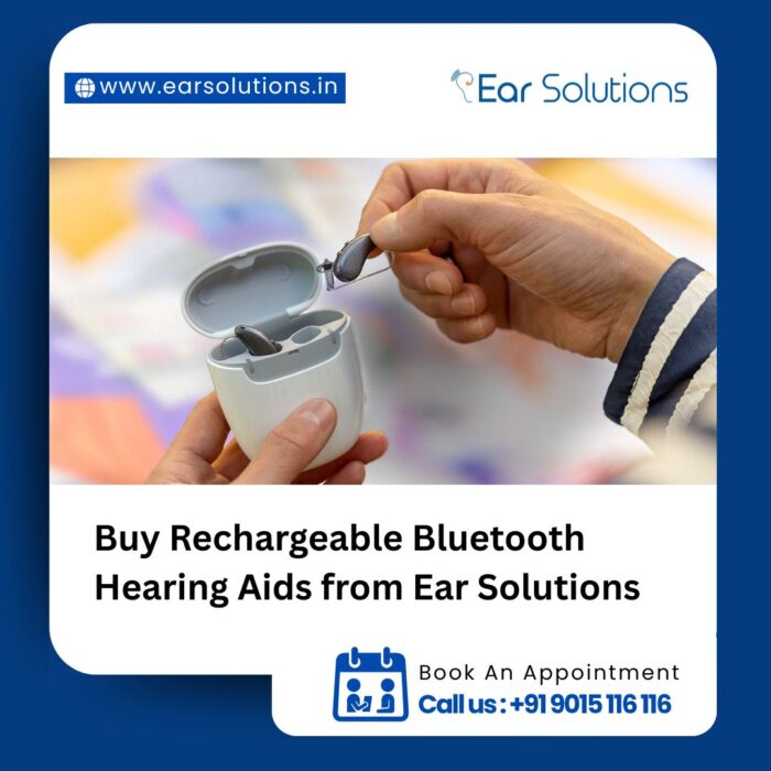 Buy Rechargeable Bluetooth Hearing Aids from Ear Solutions