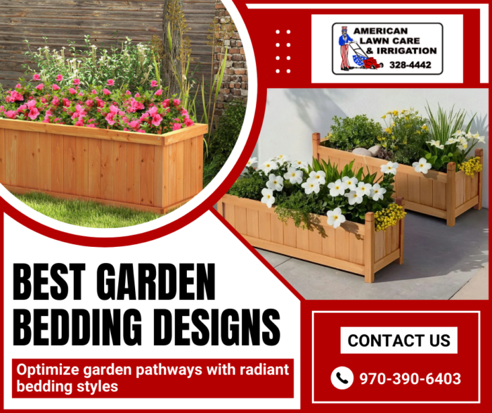 Custom Garden Bedding Installations