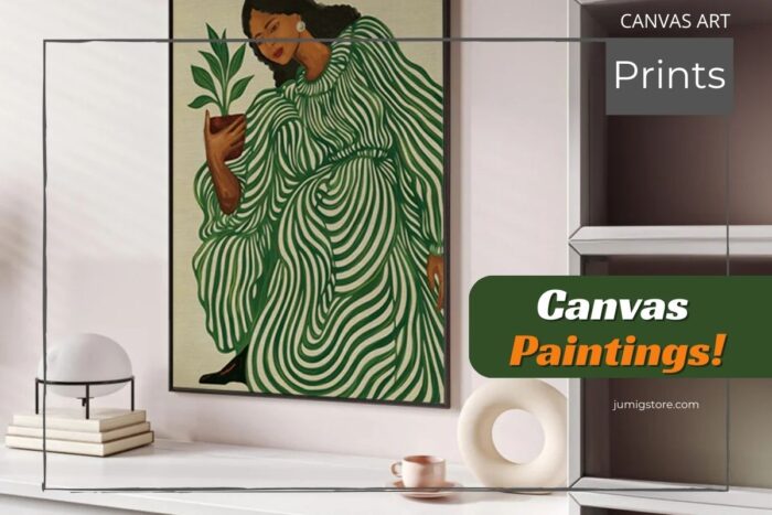 Nurturing Stillness Wall Art Canvas Painting