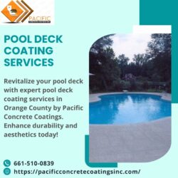 Professional Pool Deck Coating Services in Orange County