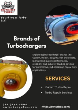 Brands of Turbochargers | Trusted Performance Turbo Brands – SWTurbos