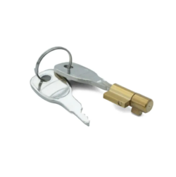 Brushed Nickel Copper Lock Cylinder: Durable Security with Style