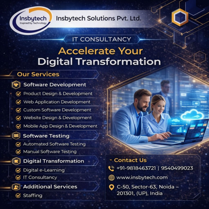 Insbytech Solutions Pvt. Ltd. – Accelerating Your Digital Transformation