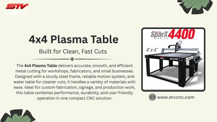 4×4 Plasma Table Built for Clean, Fast Cuts