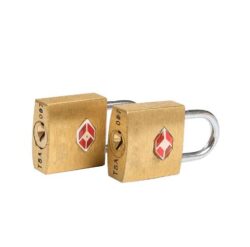 25mm TSA BRASS PADLOCK