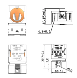 QX-H1 Steam Kettle Thermostat Switch