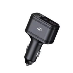 GT-4G Car Cigarette Lighter 4G GPS Tracker with Built-in USB Charger