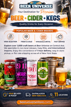 New York State’s Destination for Premium Beer & Cider