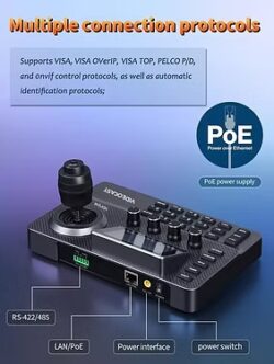 Advanced PTZ Camera Controller With Accurate Control