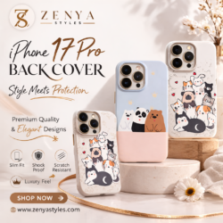 Premium iPhone 17 Pro Cover by Zenya Styles – Durable & Stylish Protection