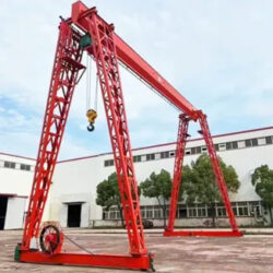 L-Shaped Legs Single Girder Gantry Crane