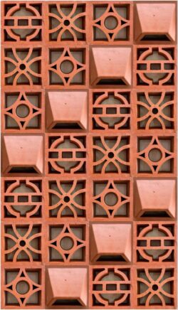 Terracotta Jali Jaipur