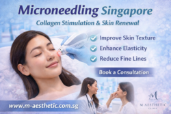 Microneedling Singapore, Improve Texture and Pores, M Aesthetic