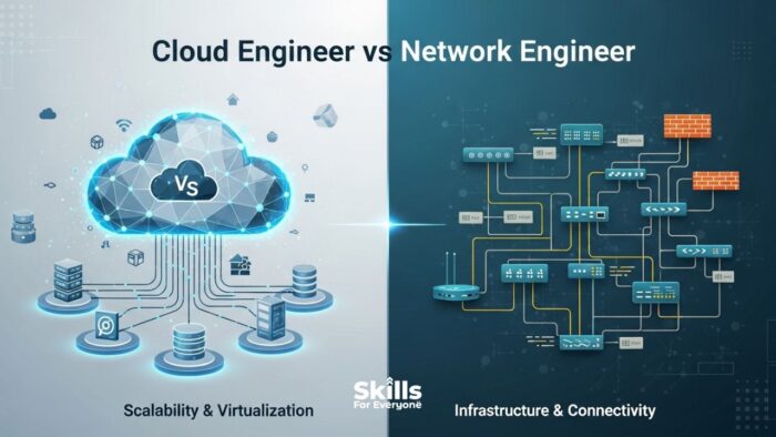 Difference Between Cloud Engineer vs Network Engineer