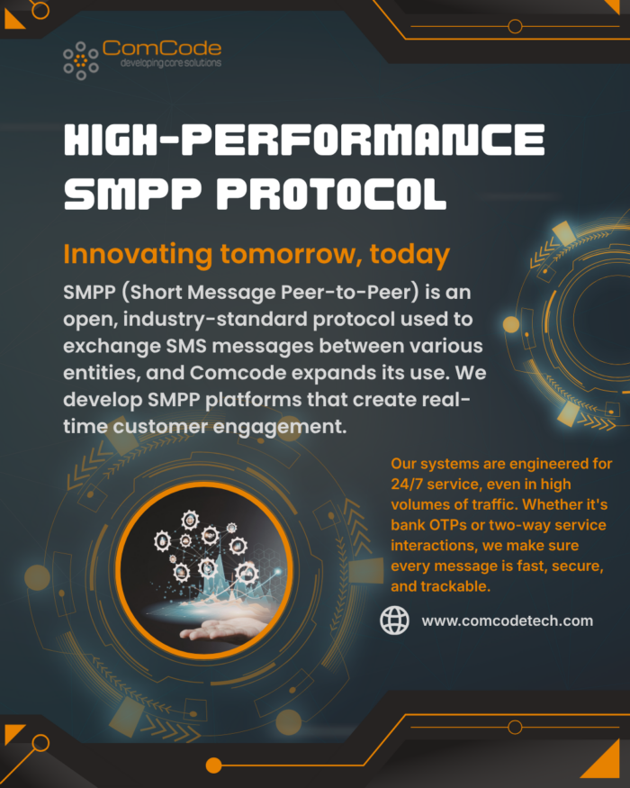 High-Performance SMPP Protocol by Comcode Technologies