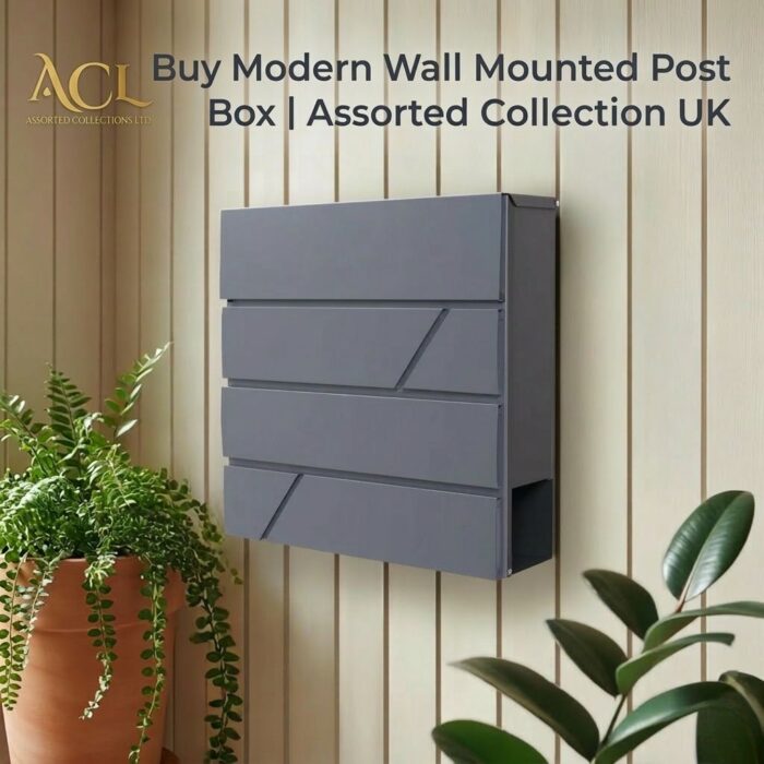 Buy Modern Wall Mounted Post Box | Assorted Collection UK