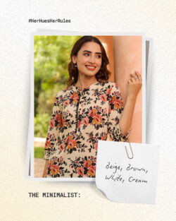 Elegant Floral Printed Kurti for Women