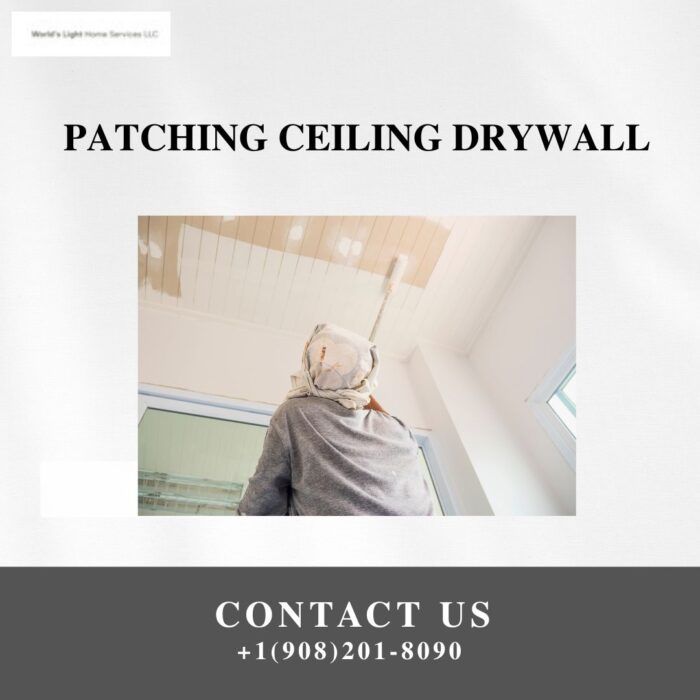 Patching Ceiling Drywall