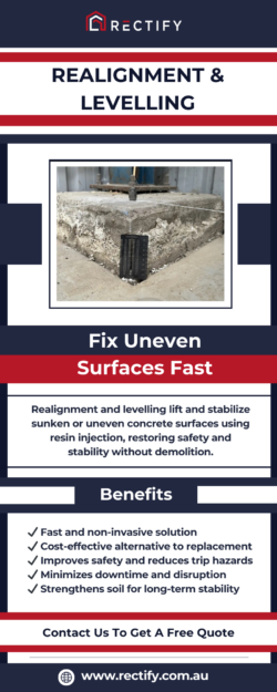 Concrete Realignment and Levelling Services