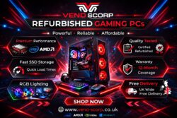 High-Quality Refurbished Gaming PC – Tested, Certified & Budget-Friendly