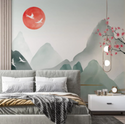 Green Mountains Wallpaper Murals for Walls