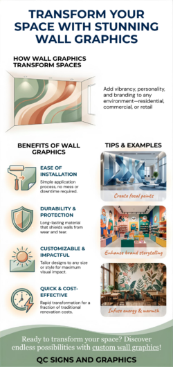 TRANSFORM YOUR SPACE WITH STUNNING WALL GRAPHICS