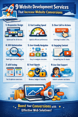 9 Website Development Services That Increase Website Conversions