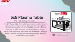 5×5 Plasma Table with High Cutting Accuracy